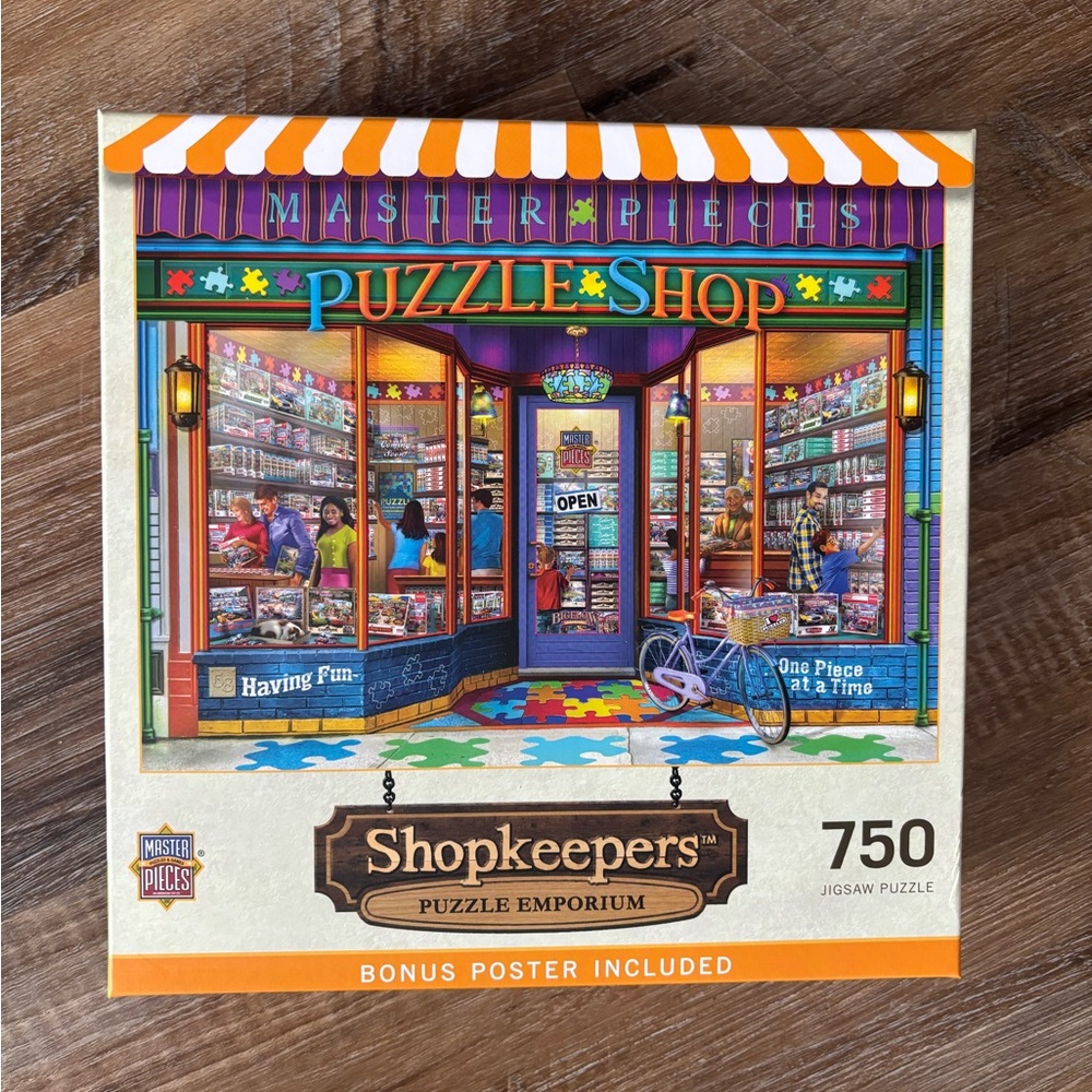 Masterpieces Puzzle Emporium 750-Piece Jigsaw Puzzle - Puzzle Shop